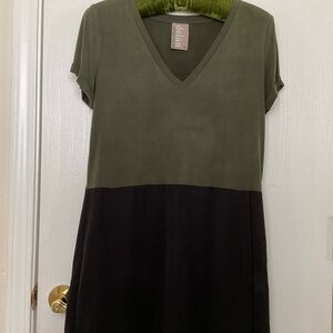 Anthropology Dolan Left Coast Collection Horizon Color Block Dress Size M